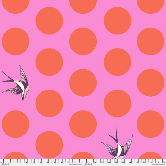 Tula Pink - Patchwork Baumwolle - Quilting Backing Fabric - ÜBERBREITE 274 cm - 108´ - Free Fall - Honey